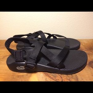 Women’s Black Chaco Sandals, Size 10